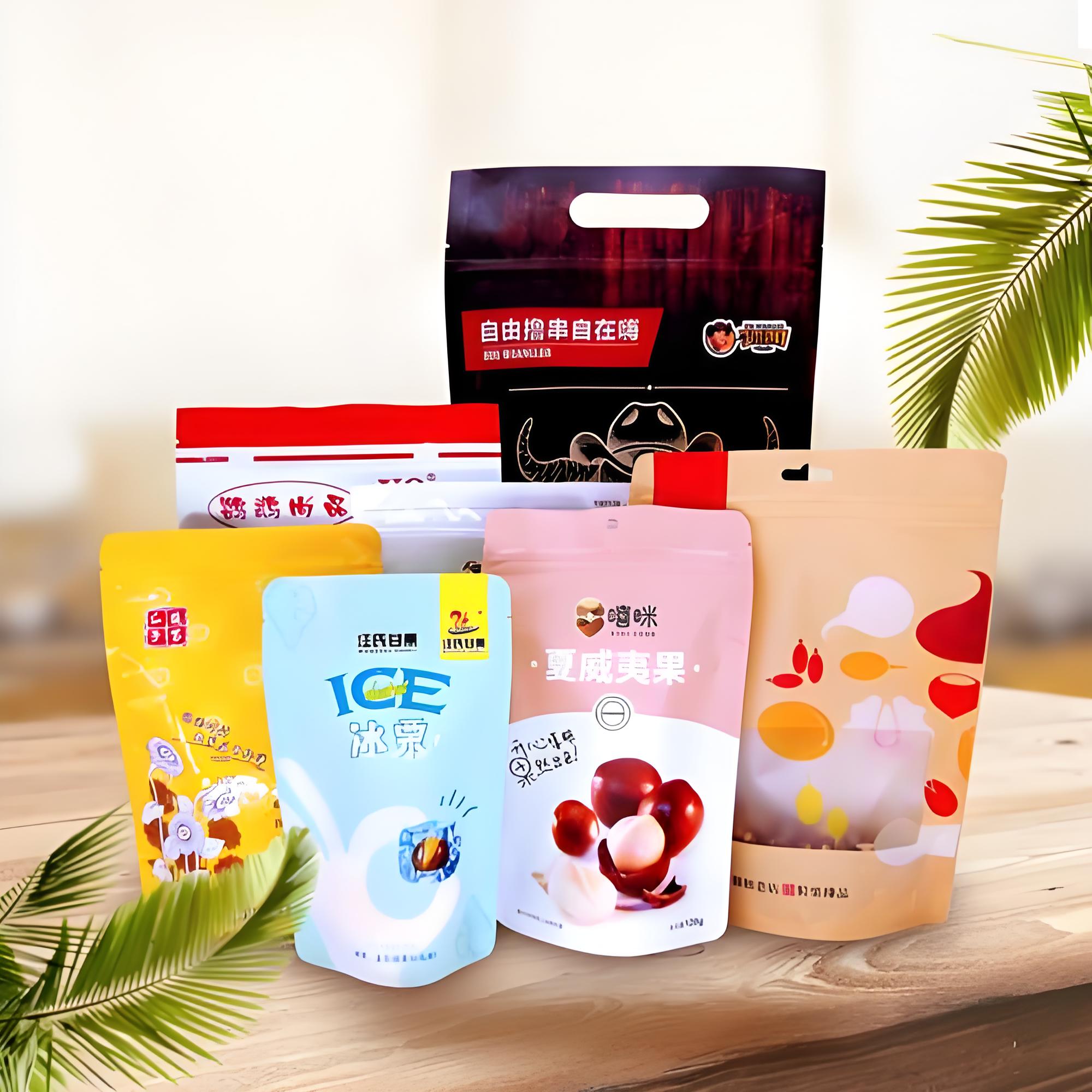 保定市自立袋拉链袋食品包装袋 - 价格